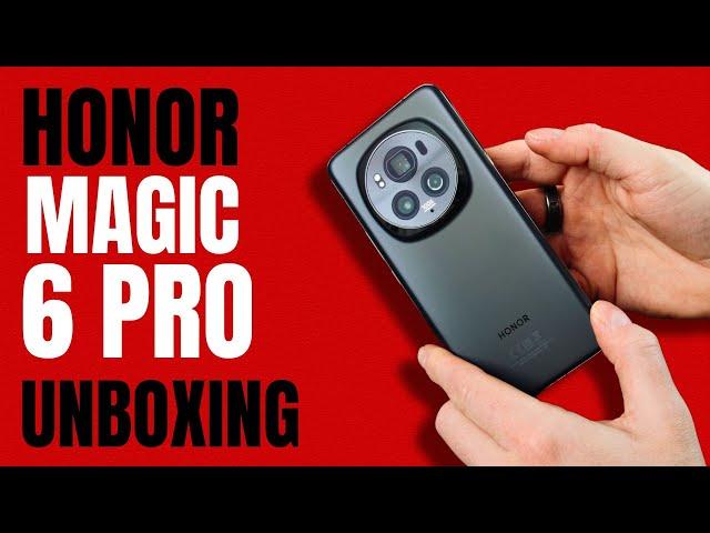 Honor Magic 6 Pro Unboxing and First Impressions - This Phone is AMAZING!