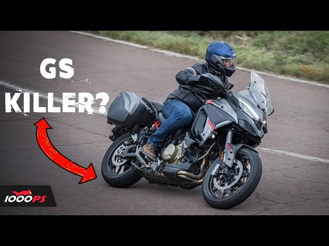 Wird es gegen die BMW R1300 GS reichen? Ducati Multistrada V4S Grand Tour 2024 im Test