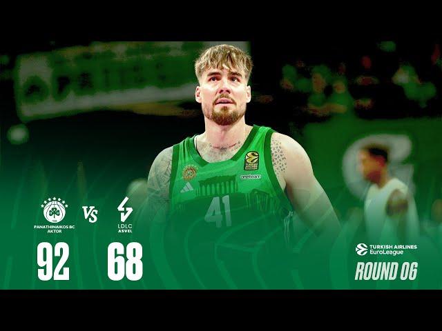 Παναθηναϊκός AKTOR - Βιλερμπάν 92-68 | Highlights | Euroleague | 6η Αγωνιστική (31/10/2024)