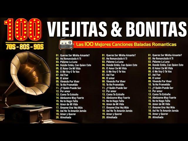 Las Mejores Éxitos Romanticos Inolvidables  1 Hora De Música Romántica Viejitas Pero Bonitas 80 90s