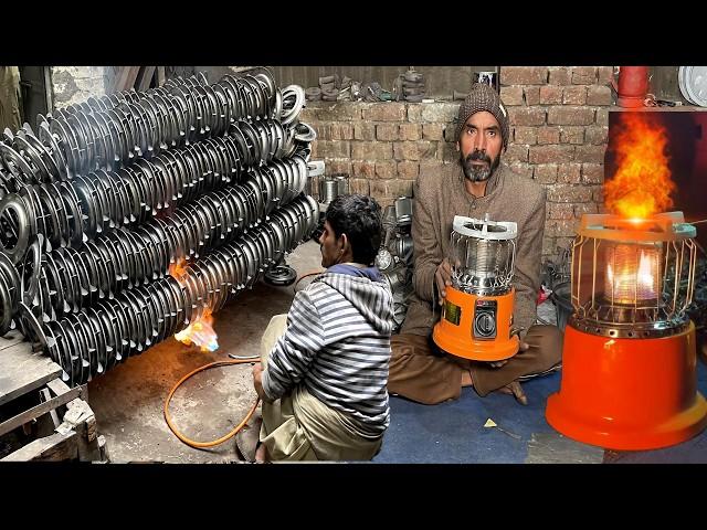 Wonderful Irani Stoves || How Gas Heater & Stoves Making From Raw Material For Winter 2025