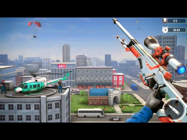 Sniper Shot 3D: Offline Gun Shooting Game _ Android GamePlay #11