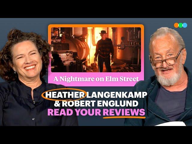 Robert Englund and Heather Langenkamp Read Your Letterboxd Reviews of A Nightmare on Elm Street