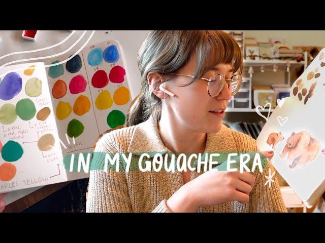self-employed artist diaries  a cozy little studio vlog 