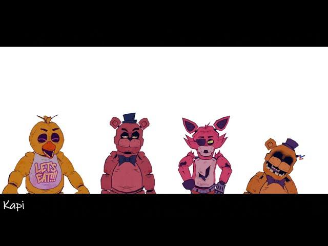 Day and Night meme but it's fnaf (Shitpost)