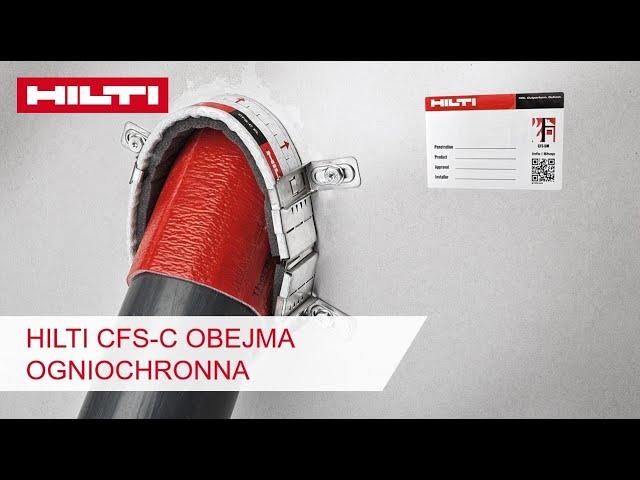 ZABEZPIECZENIA PPOŻ | Opaska ogniochronna CFS-C EL