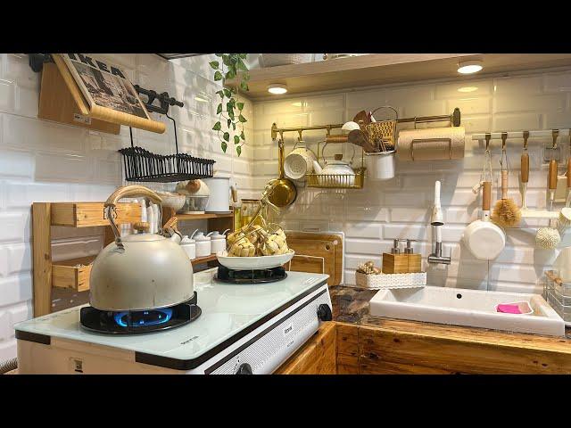 WAKE UP AT 3 AM, HOME COOKING KETUPAT ~ MOTHER OF 4 CHILDREN JOINS THE BREAK #simplefamily #vlog ...