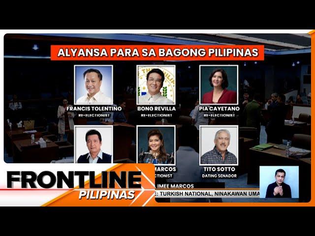 Senatorial lineup umano ng administrasyon, inilabas na ni Sen. Marcos | Frontline Pilipinas