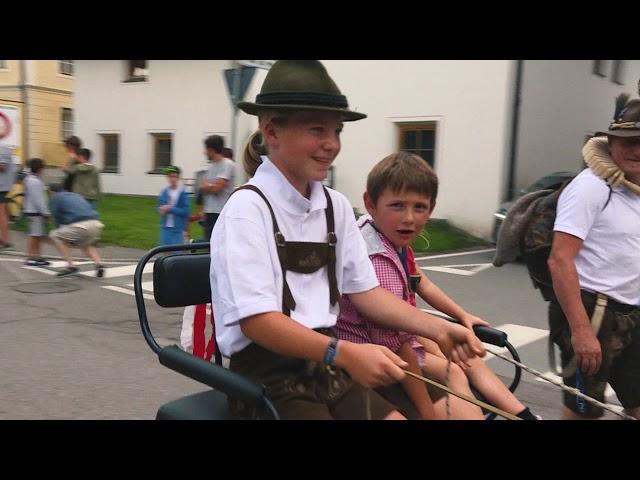 Eselabtrieb 2019 in Toblach