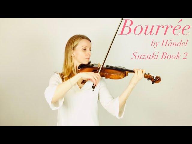 Händel Bourrée - Suzuki Book 2