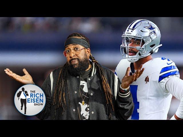 Is It Possible to Measure Cowboys Fan TJ Jefferson’s Miniscule Faith in Dak? | The Rich Eisen Show