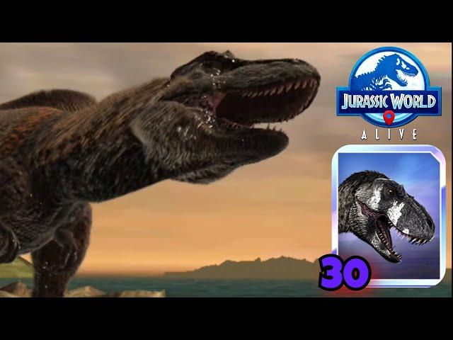 YUTYRANNUS Level 30: Deadly on Nublar Shores! (Jurassic World Alive PVP)