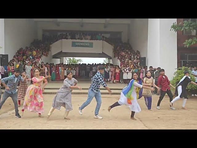 Sooseki song | Pushpa 2 songs | Prabhas Songs | Kurchi Madathapetti Song | VVIT COLLEGE | Best Dance