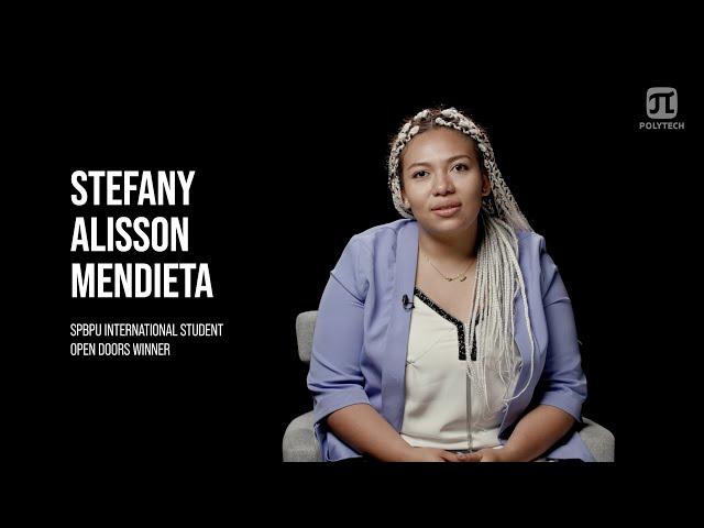 STEFANY ALISSON MENDIETA about Polytech | OpenDoors Winner