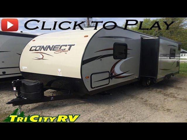 KZ Spree Connect 260RKS Rear Kitchen Travel Trailer- Tri City RV, Bay City MI