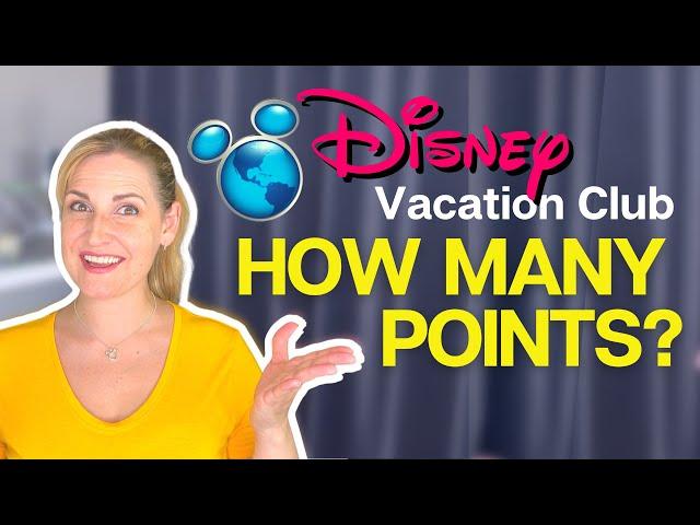 How Many Disney Vacation Club Points Should I Buy? | Buying DVC