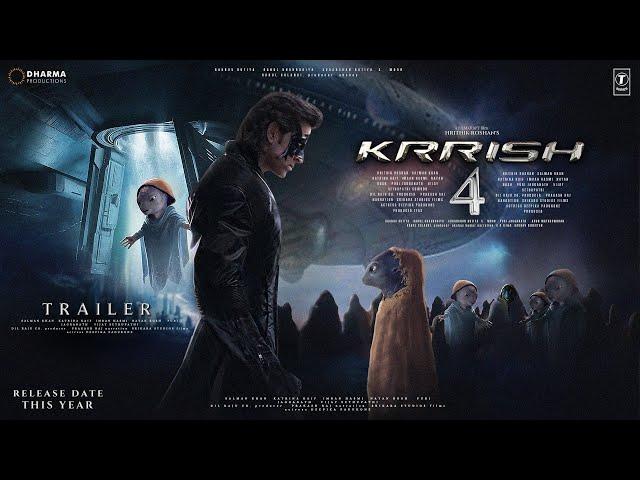 KRRISH 4: Jaadu Returns - Trailer | Hrithik Roshan | Priyanka Chopra | Tiger Shroff,Amitabh Bachchan