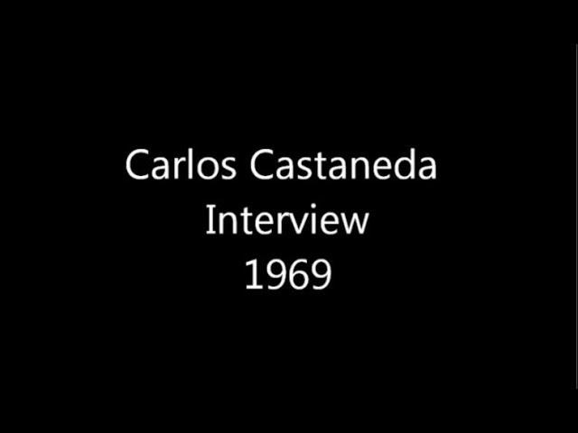 Carlos Castaneda Interview with Theodore Roszak 1969