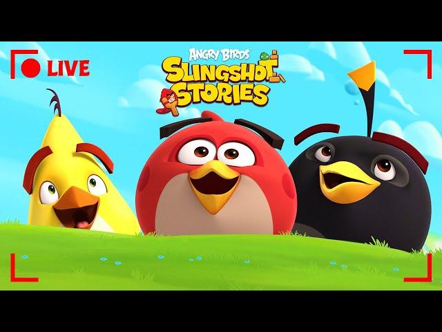  LIVE Angry Birds Party | Slingshot Stories Season 1