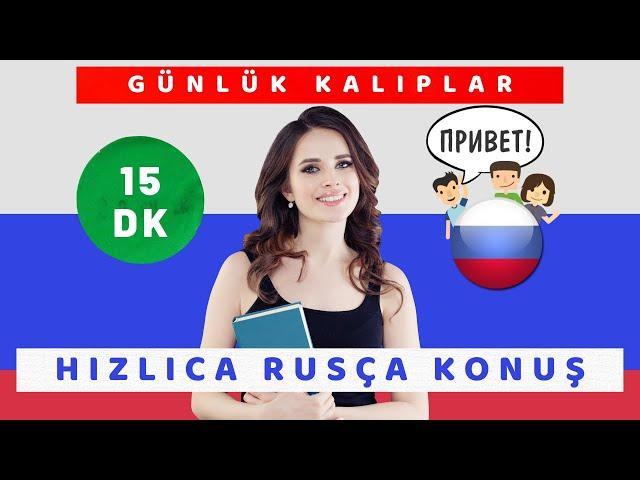 RUSÇA ÖĞREN KONUŞ | Günlük Rusça