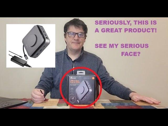 J5Create JCD3199P USB-C Dock Dual 4K HDMI with 140W GaN PD 3.1 Power Adapter Unboxing and Review