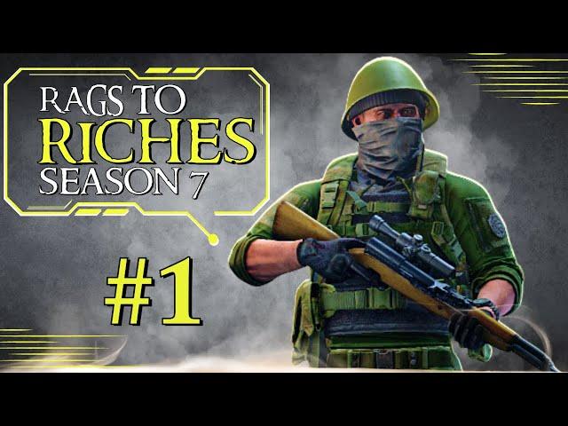 I delete ALL my stash items and start with my KNIFE! | Escape From Tarkov: Rags to Riches [S7Ep1]