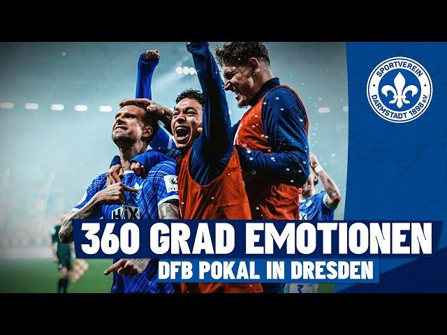 Unglaublicher Pokalfight in Dresden!  | 360GRAD-Emotionen nach Abpfiff