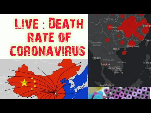 Live : Death rate of coronavirus /mystery in seconds /coronavirus