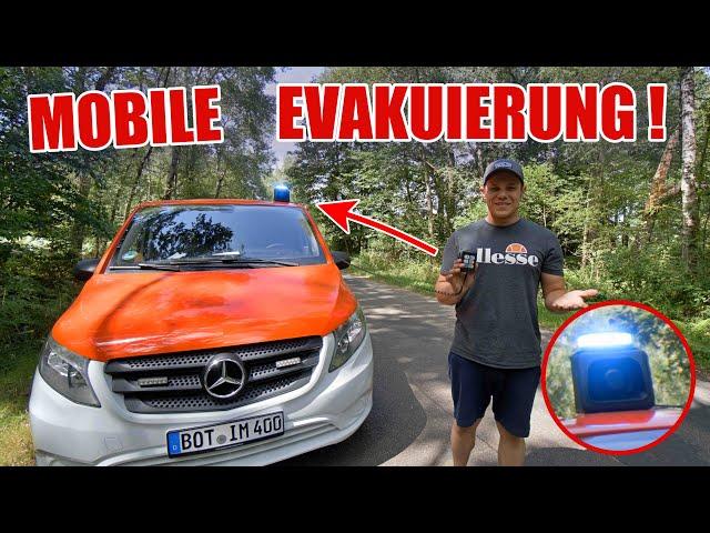 MAGNET BLAULICHT mit EVAKUIERUNG ! | ItsMarvin