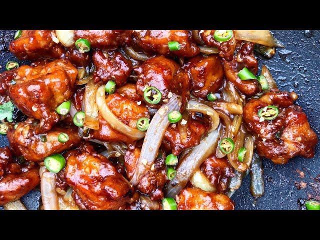 The BEST Chilli Chicken