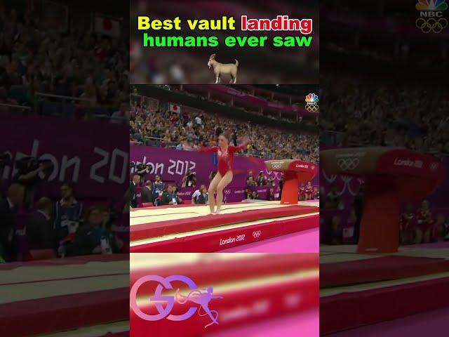  Best Vault Landing Humans Ever Saw! #Gymnastics #Vault #PerfectLanding #MindBlown #simone