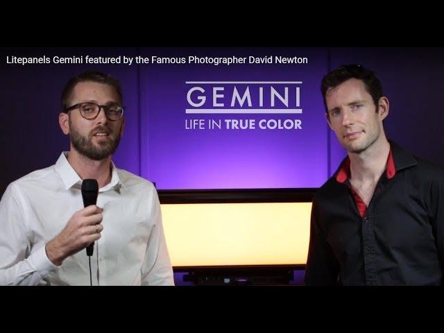 Introducing the Litepanels Gemini with David Newton and Richard Lackey