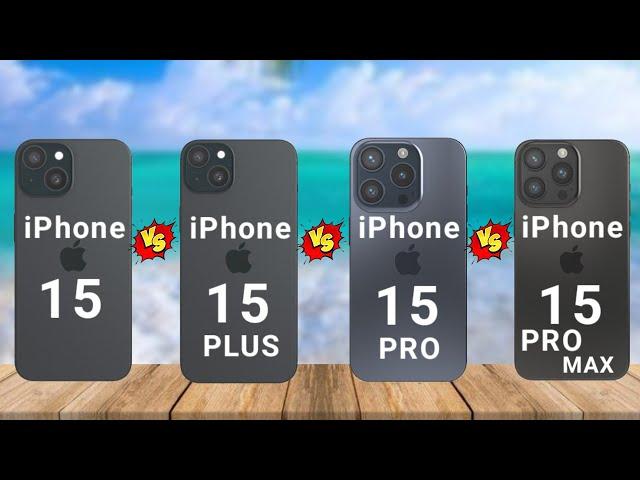 iPhone 15 vs iPhone 15 Plus vs iPhone 15 Pro vs iphone 15 Pro Max - Killer Fruits