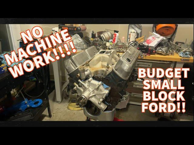 Rebuild A Small Block Ford NO MACHINE SHOP!!! Budget 302 Build!!