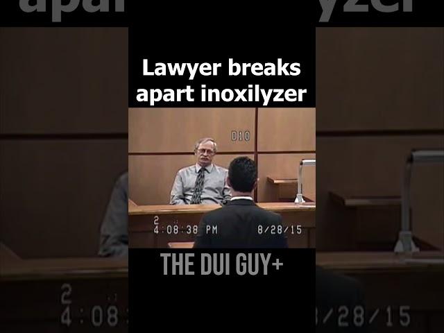 DUI Lawyer Cross Examines An Expert On Stand