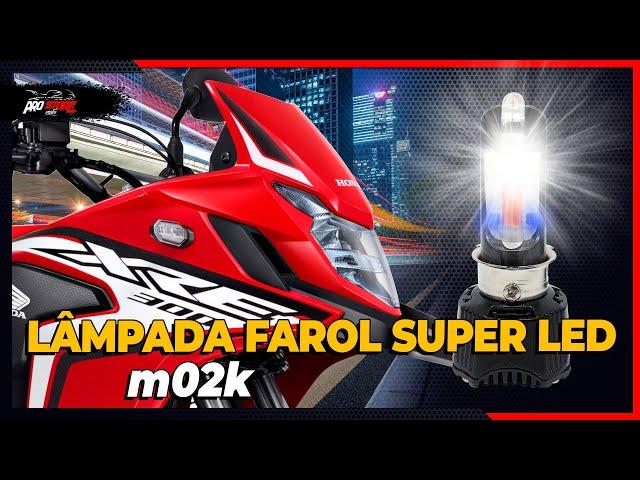 LÂMPADA FAROL SUPER LED - M02K | Pro Store Motos