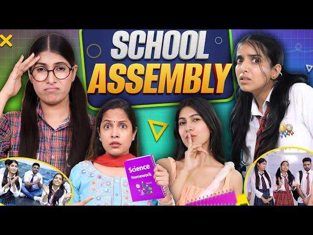 School Assembly - Teacher vs Student | Teenagers School Life | Anaysa