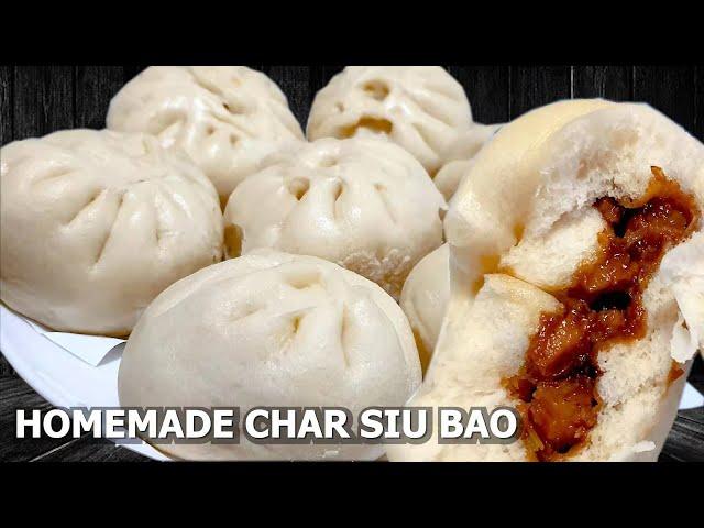 Char Siu Bao | Steam Pork Buns | Dim Sum ( 叉烧包 )