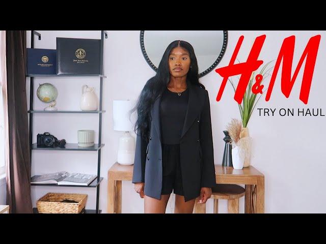 H&M SUMMER 2024 TRY ON HAUL |  SUMMER ESSENTIALS  & CAPSULE WARDROBE