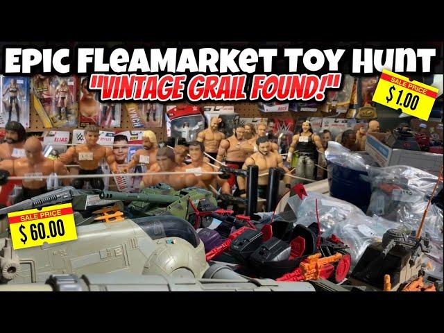 Epic FleaMarket Toy Hunt / Vintage Grail Found!