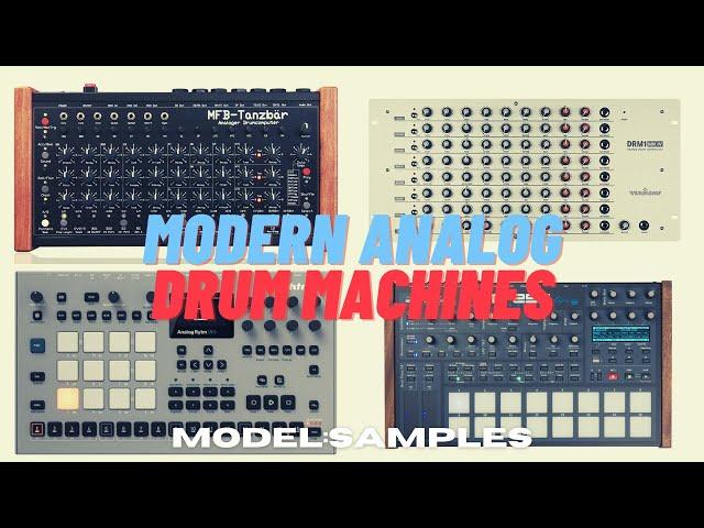 Modern Classic Analog Drum Machines for Model:Samples (64 kits)