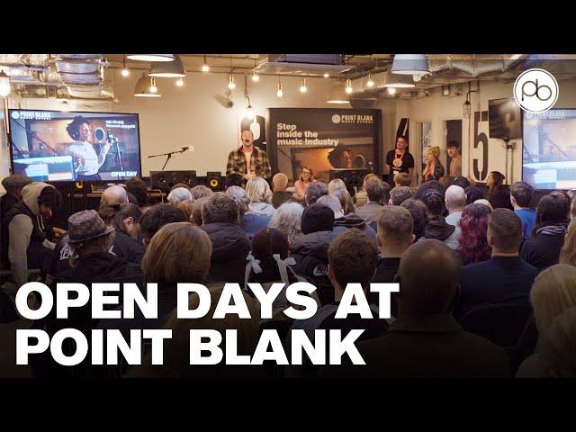 Visit Point Blank Music School London - Next Open Day @ March 23rd 2024