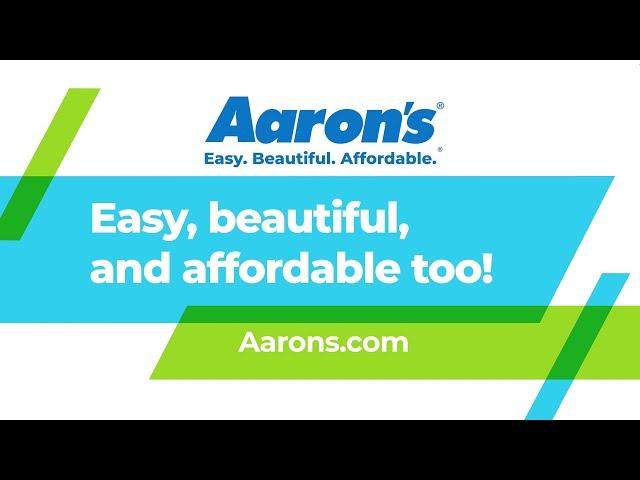 How does Lease to Own work with Aaron's?