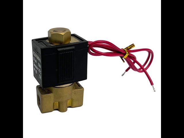 VX2112-01 VX2112-02 SMC Type 2 Port Direct Operated Normally Open Brass Solenoid Valve 1/8'' 1/4''