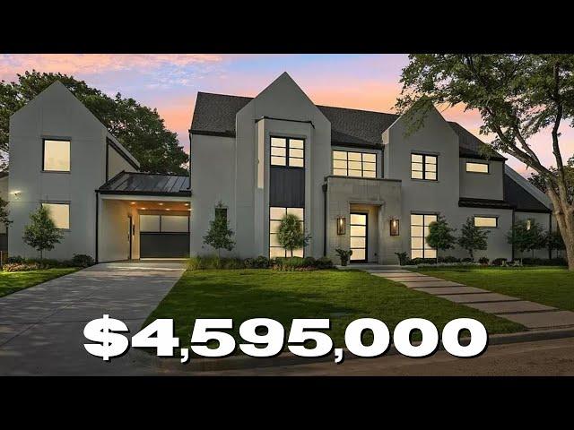 TOUR A $4.6M TRANSITIONAL HOME | Texas Real Estate | Dallas, Tx | Dallas Realtor | PRESTON HOLLOW