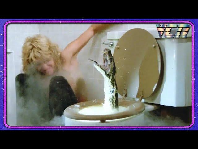 Toilet Snake Scene... | Hard Ticket to Hawaii (1987)