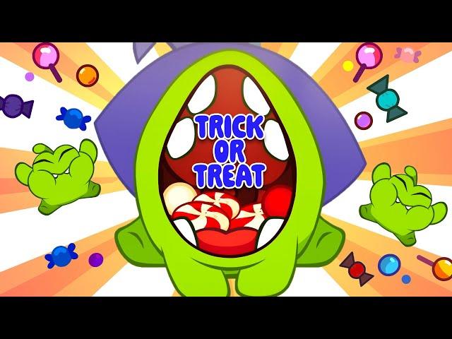 Trick or Treat Candy Time  Om Nom Stories - Halloween Kids Songs & Cartoons | After School Club