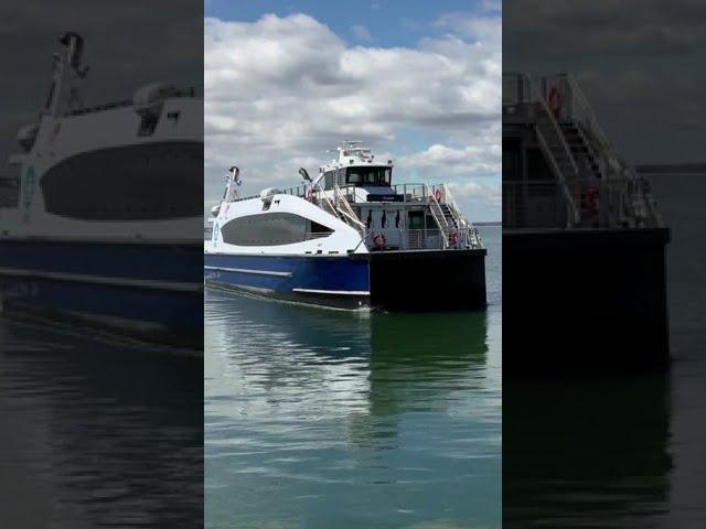 Ferry Boat Docking on a Terminal – Cool Docking Skills