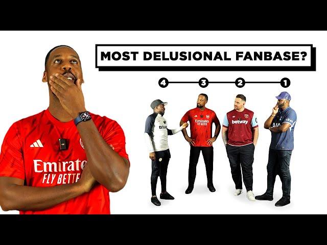 Premier League Fans Rank Themselves (LONDON EDITION)