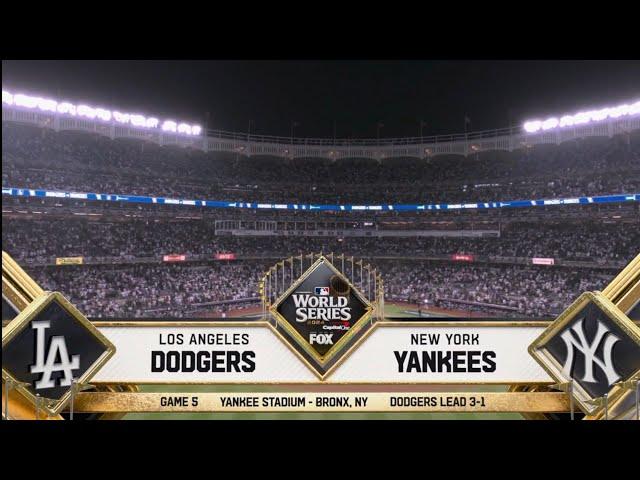 FOX World Series intro | LAD@NYY | 10/30/2024 (GM5)